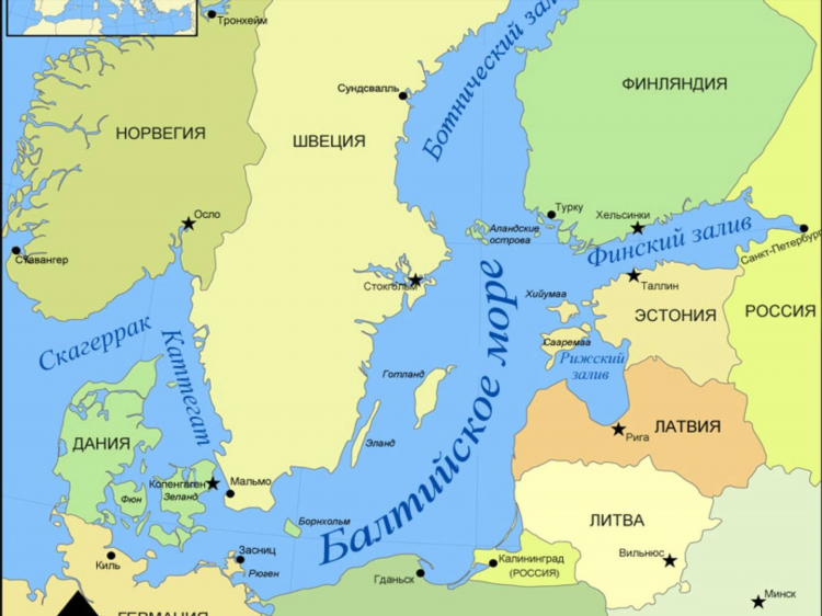 Гданьск калининград расстояние