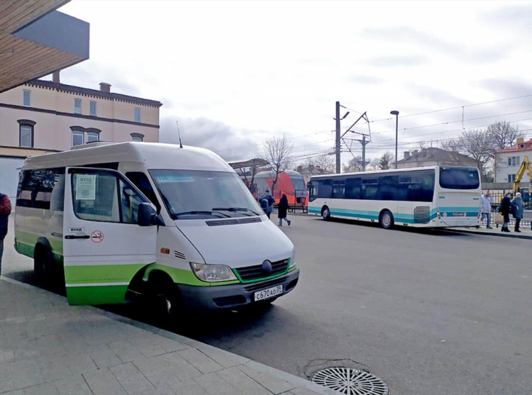Маршрут автобуса 21 калининград