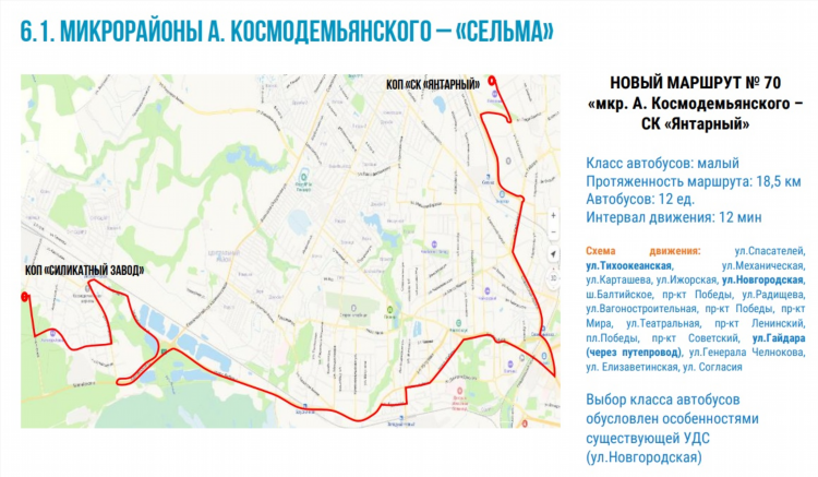 Расписание маршруток калининград
