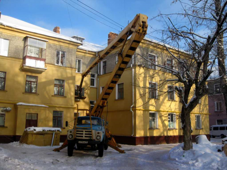 Услуги автовышки в калининграде